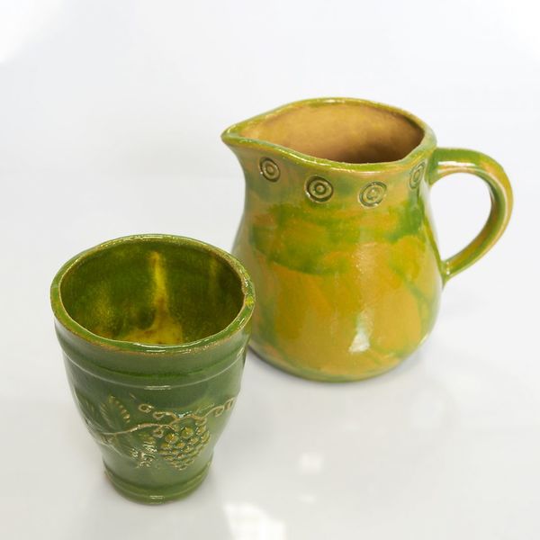 Becher und Kanne